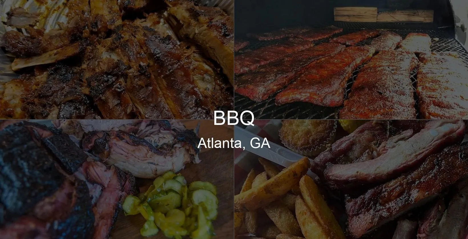 BBQ in Atlanta, GA Photo