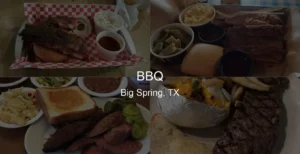 BBQ in Big Spring, TX Photo