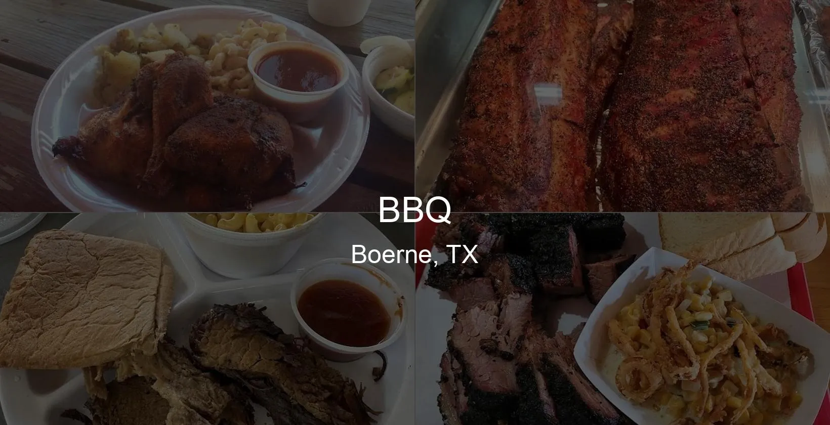 BBQ in Boerne, TX Photo