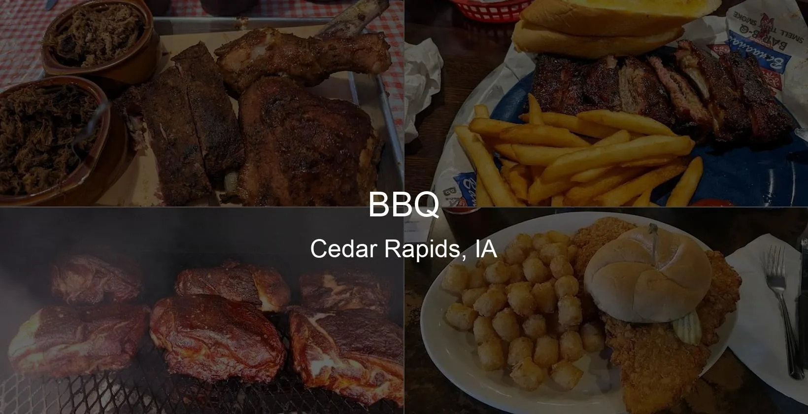 BBQ in Cedar Rapids, IA Photo