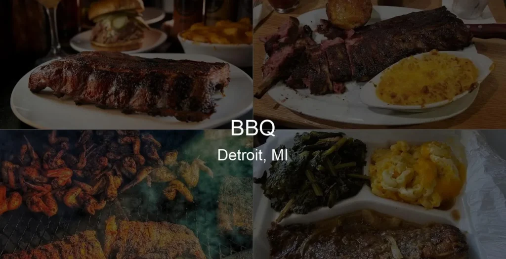 BBQ in Detroit, MI Photo
