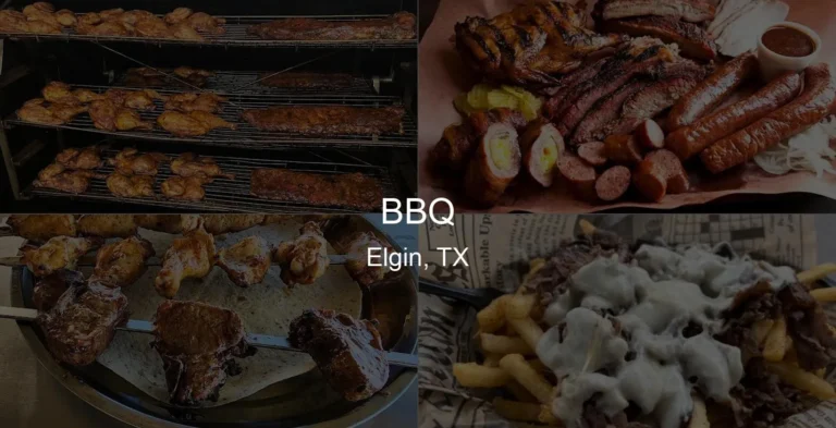BBQ in Elgin, TX Photo