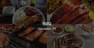 BBQ in Galveston, TX Photo