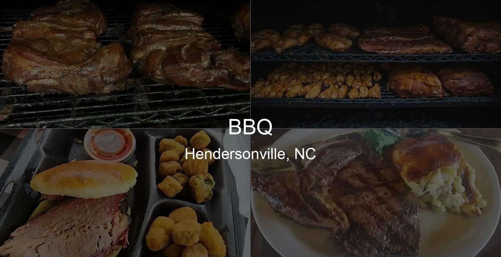 BBQ in Hendersonville, NC Photo