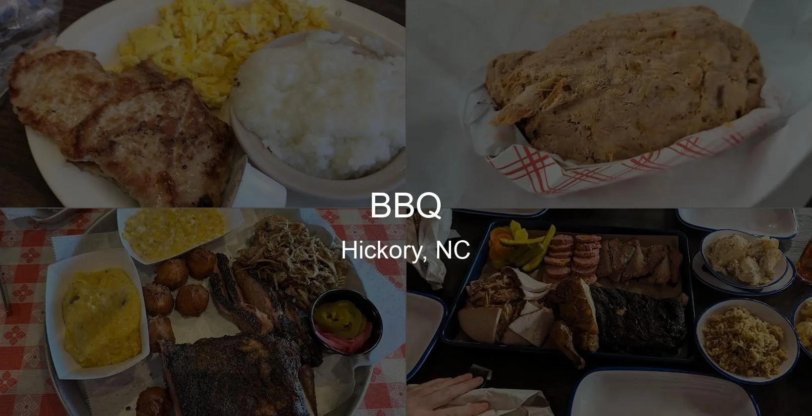 BBQ in Hickory, NC Photo