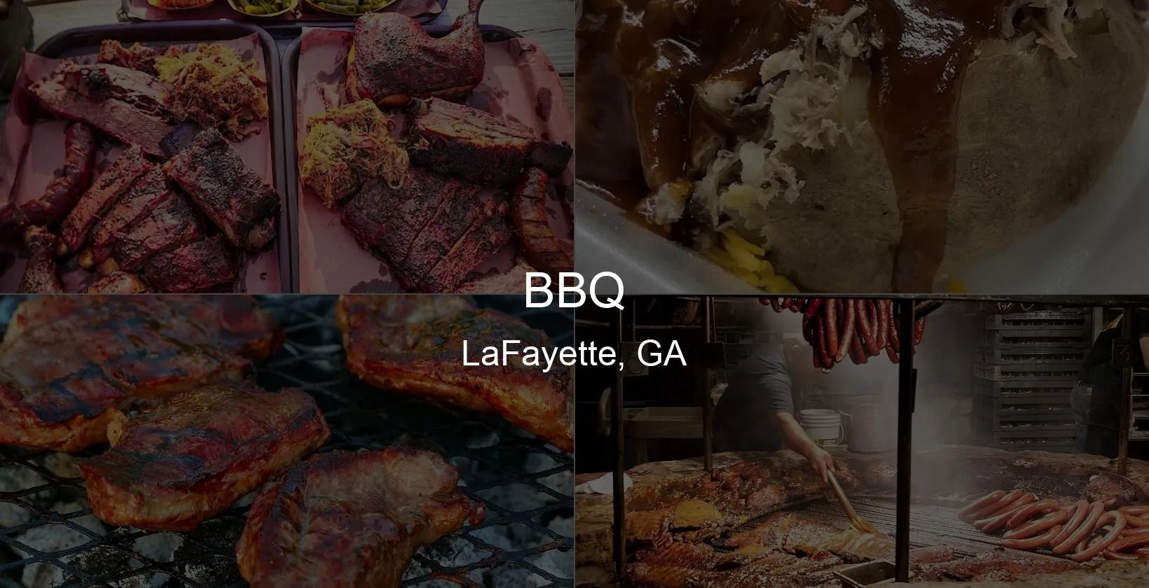 BBQ in LaFayette, GA Photo