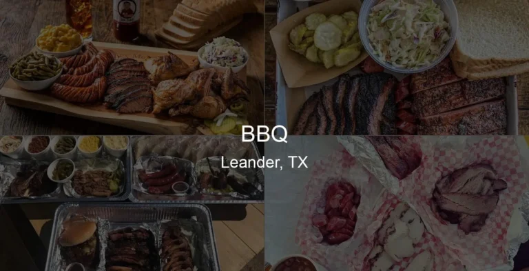 BBQ in Leander, TX Photo