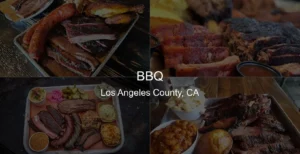 BBQ in Los Angeles County, CA Photo