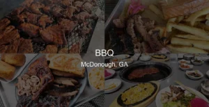 BBQ in McDonough, GA Photo