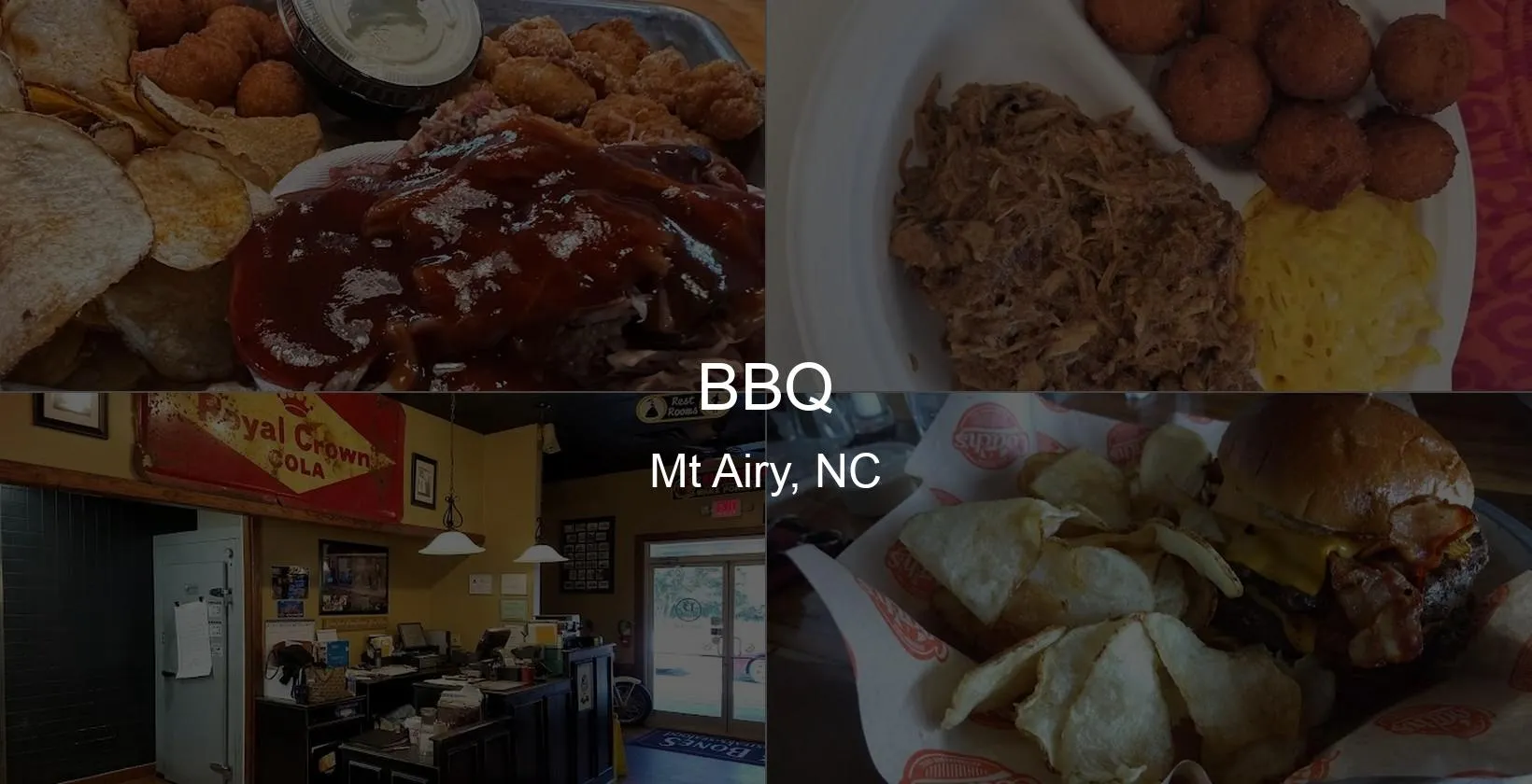 BBQ in Mt Airy, NC Photo