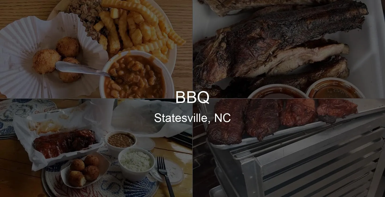 BBQ in Statesville, NC Photo