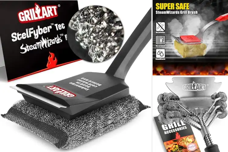Detailed view of 10 Best BBQ Brushes for Safe & Effortless Grilling