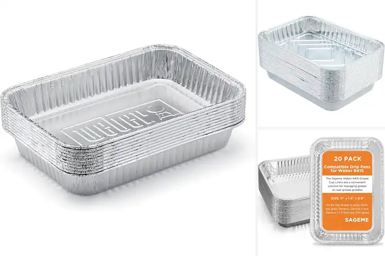 Detailed view of Top 10 BBQ Drip Pans for Effortless Grilling Cleanup