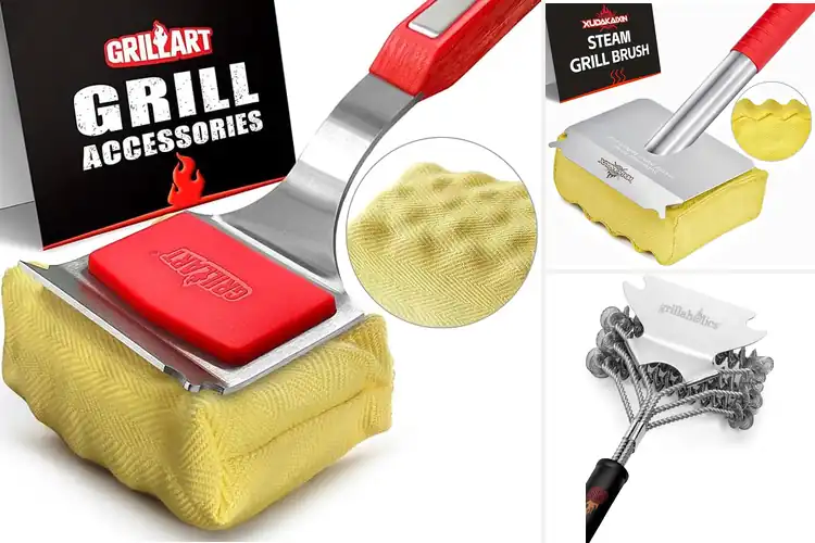 Detailed view of Top 10 Safe & Effective Bristle-Free Grill Brushes