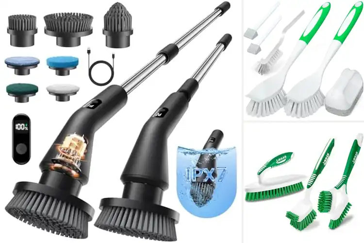 Detailed view of 10 Best Cleaning Brushes for Effortless Deep Cleaning