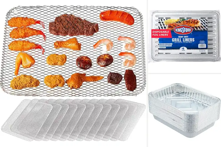 Detailed view of Top 10 Disposable Grill Trays for Easy BBQ Cleanup