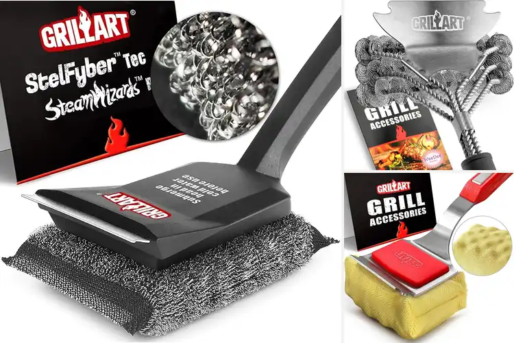 Detailed view of Top 10 Durable Grill Brushes for Effortless Cleaning