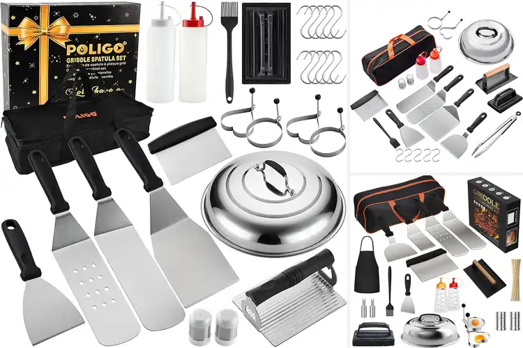 Detailed view of Top 10 Must-Have Flat Top Grill Accessories