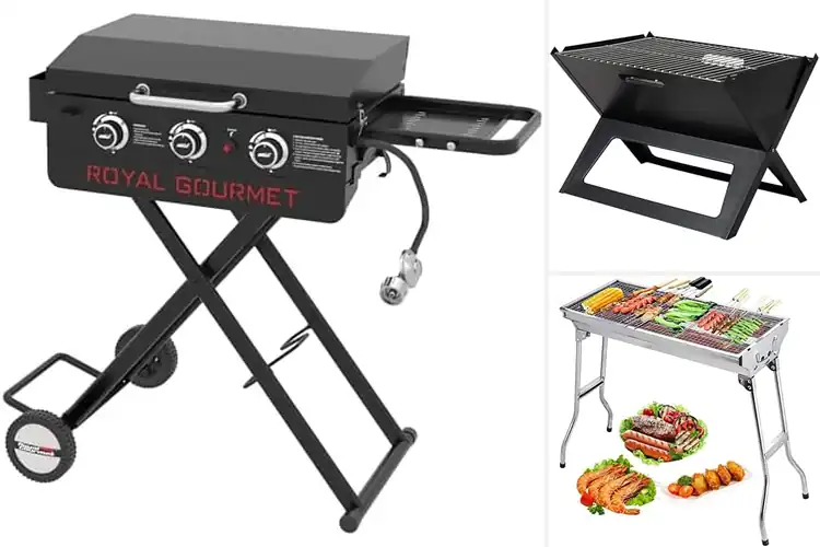Detailed view of 10 Best Foldable Grills for Easy Outdoor Cooking