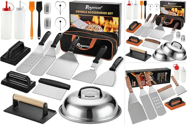 Detailed view of Top 10 Griddle Tool Sets for BBQ Mastery