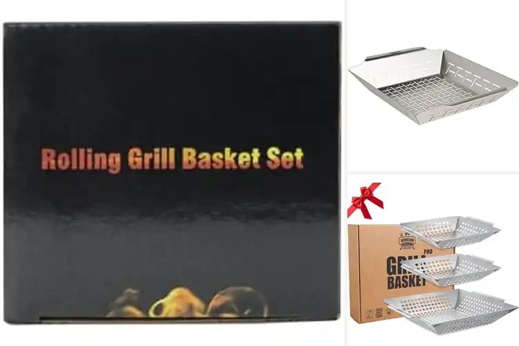Detailed view of 10 Best Grilling Baskets for Mess-Free Flavor Boost