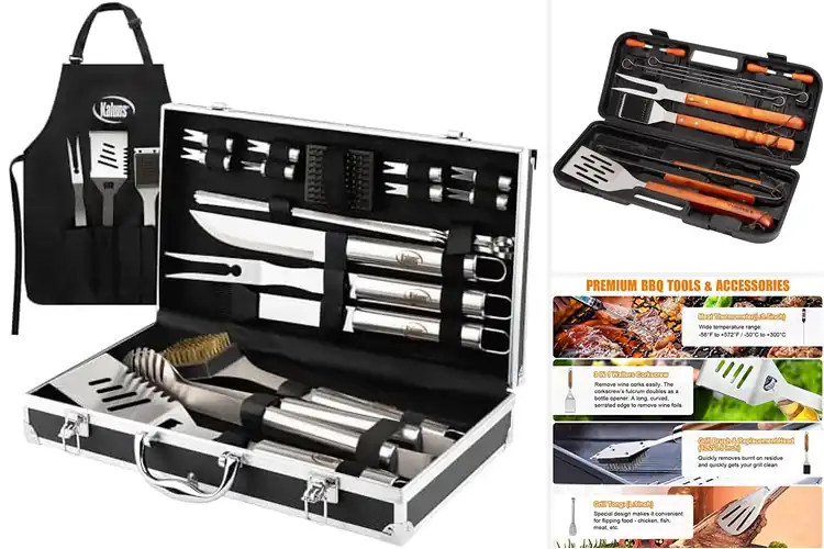 Detailed view of 10 Best Grilling Sets for Effortless Outdoor Cooking
