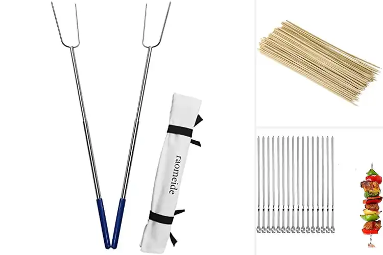 Detailed view of 10 Best Grilling Sticks for Safe, Sizzling Perfection