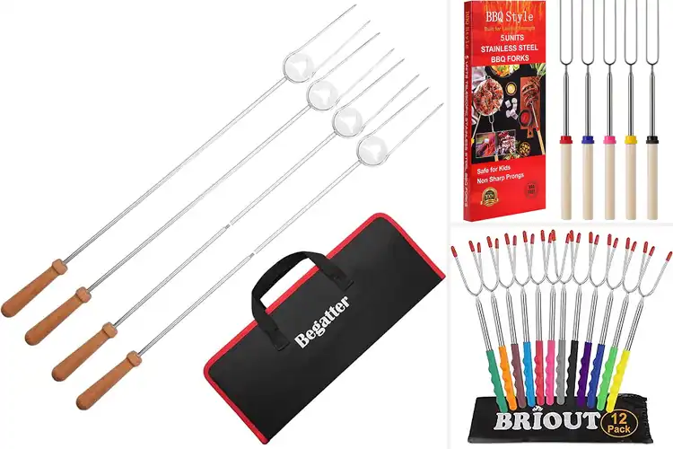 Detailed view of Top 10 Hot Dog Forks for Campfires (Roast Perfectly)