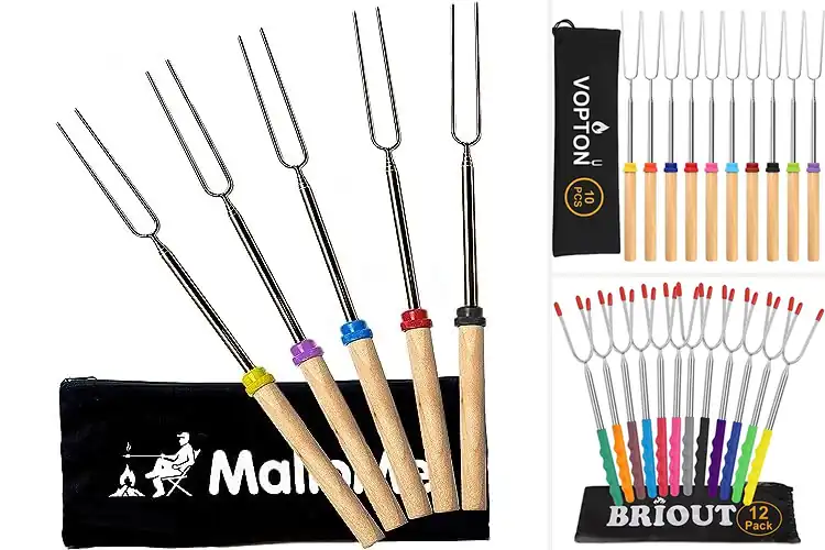 Detailed view of 10 Best Marshmallow Skewers for Safe Roasting Fun
