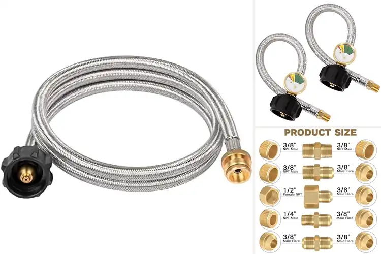 Detailed view of 10 Best Propane Extenders for BBQs That Maximize Grill Time