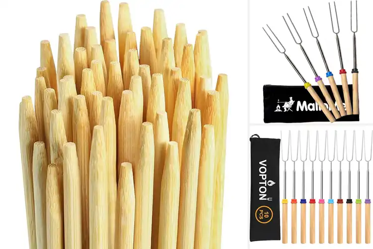 Detailed view of Top 10 Creative S’mores Sticks for Campfire Fun