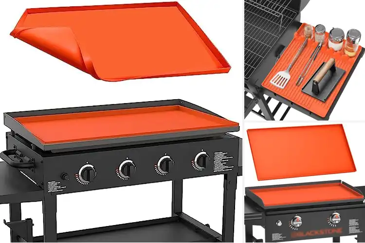 Detailed view of 10 Best Silicone Griddle Mats for Easy Grill Cleaning