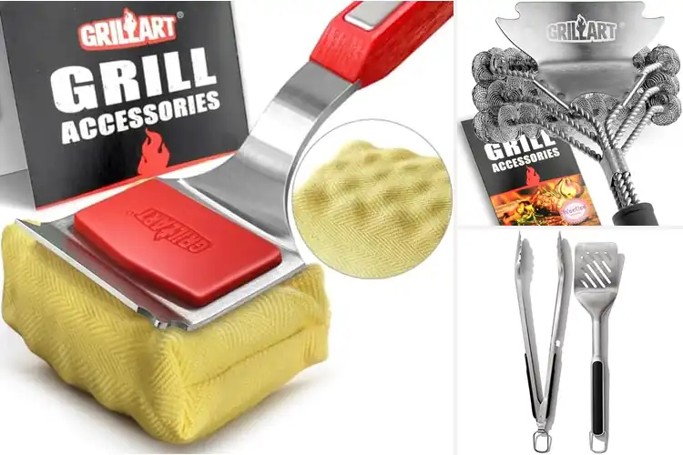 Detailed view of 10 Best Stainless Steel Grill Tools for Effortless BBQ
