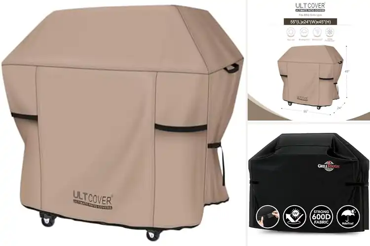 Detailed view of 10 Best UV Resistant Grill Covers for Long-Lasting Shine