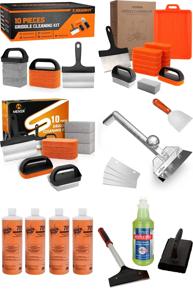 Top 10 Griddle Cleaning Kits for Effortless Cooking Cleanup