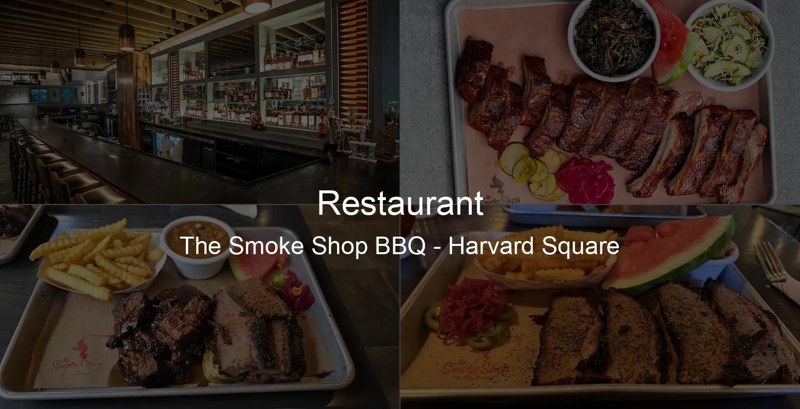 The Smoke Shop BBQ - Harvard Square Photo